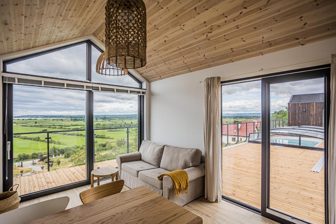 Nowe Domki Deluxe Z Widokiem Na Zatoke Z Basenem I Sauna Oslonino Exterior foto