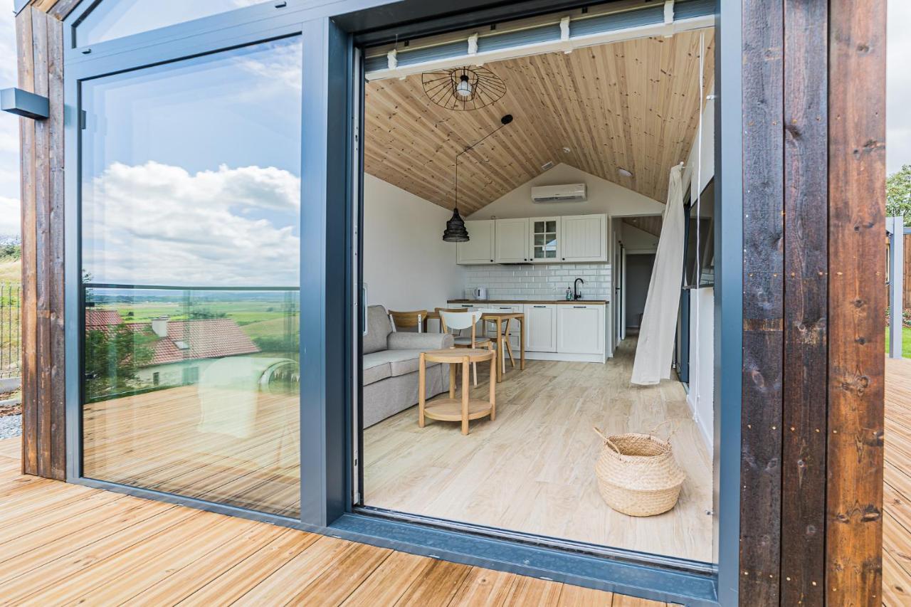 Nowe Domki Deluxe Z Widokiem Na Zatoke Z Basenem I Sauna Oslonino Exterior foto